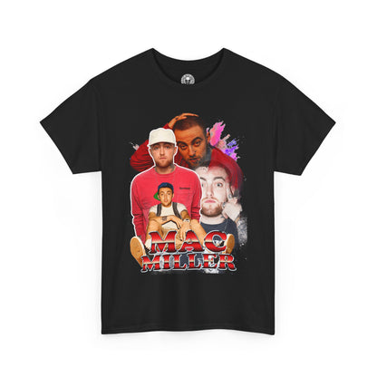 Mac Miller Kickin' Back Graphic Hip Hop T-Shirt
