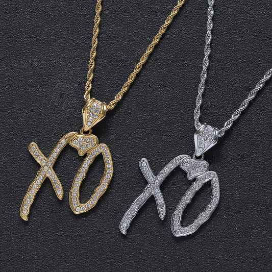 Hip hop alphabet pendant