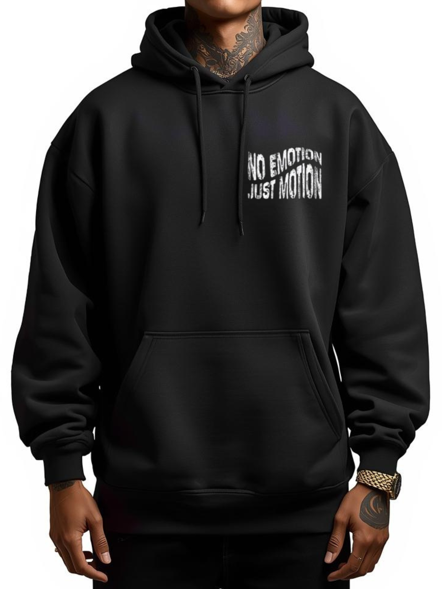 No Emotion Just Motion Hoodie