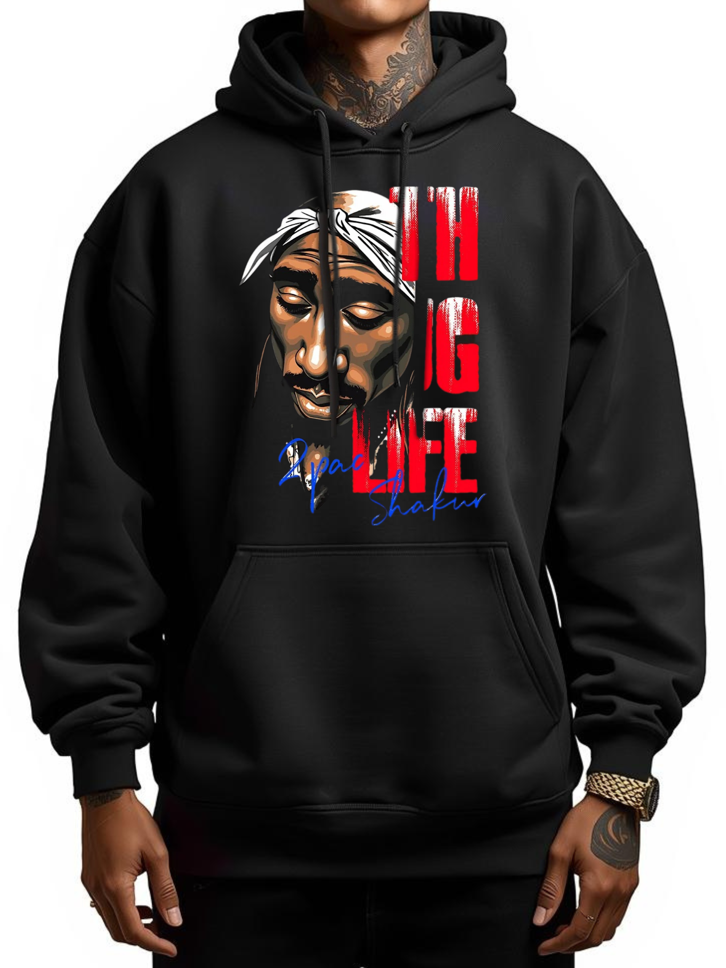 Thug Life Shakur Hoodie