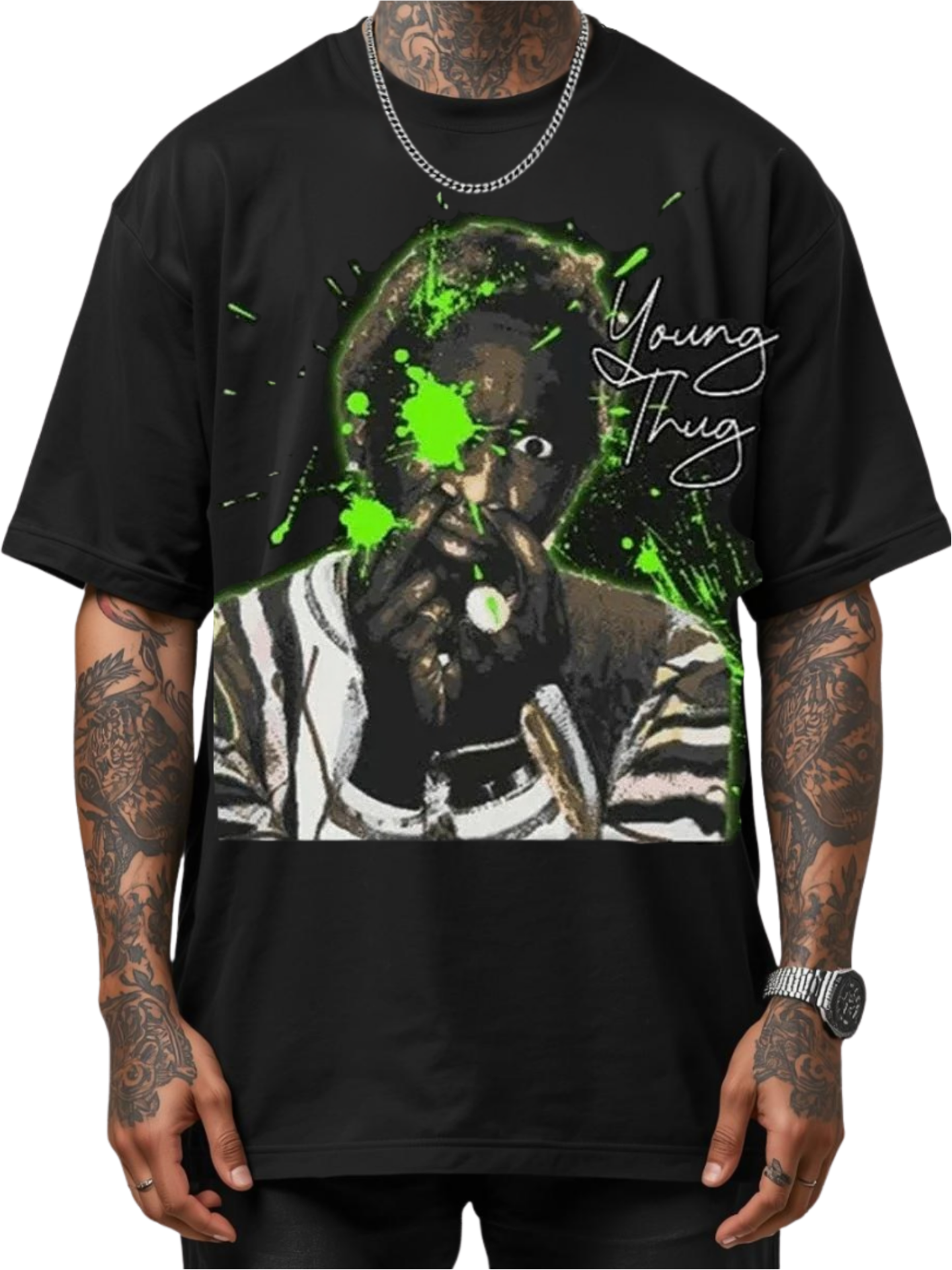 Young Thug 'FREE KING SLIME' Graphic Tee