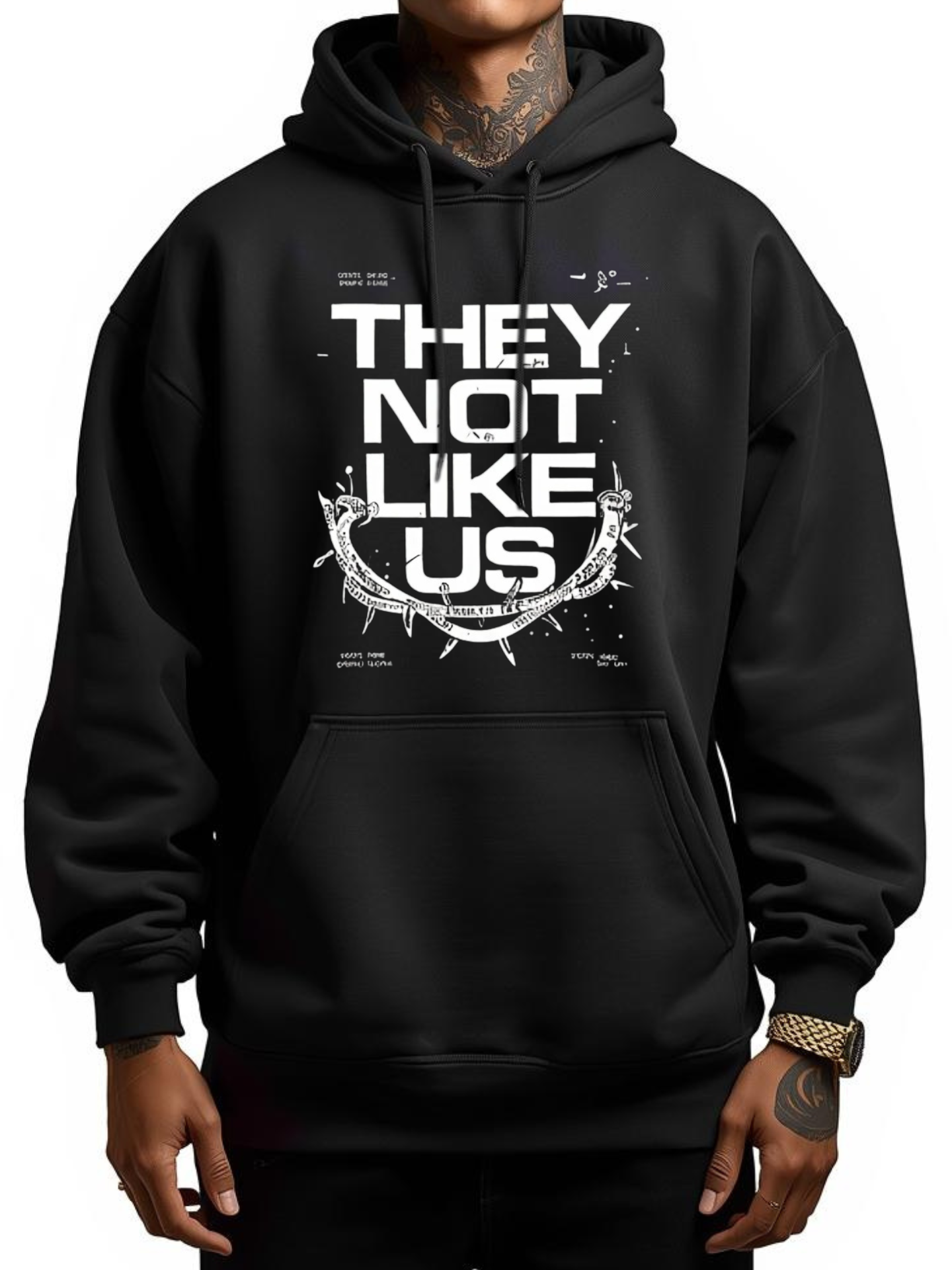 They Not Like US Hoodie