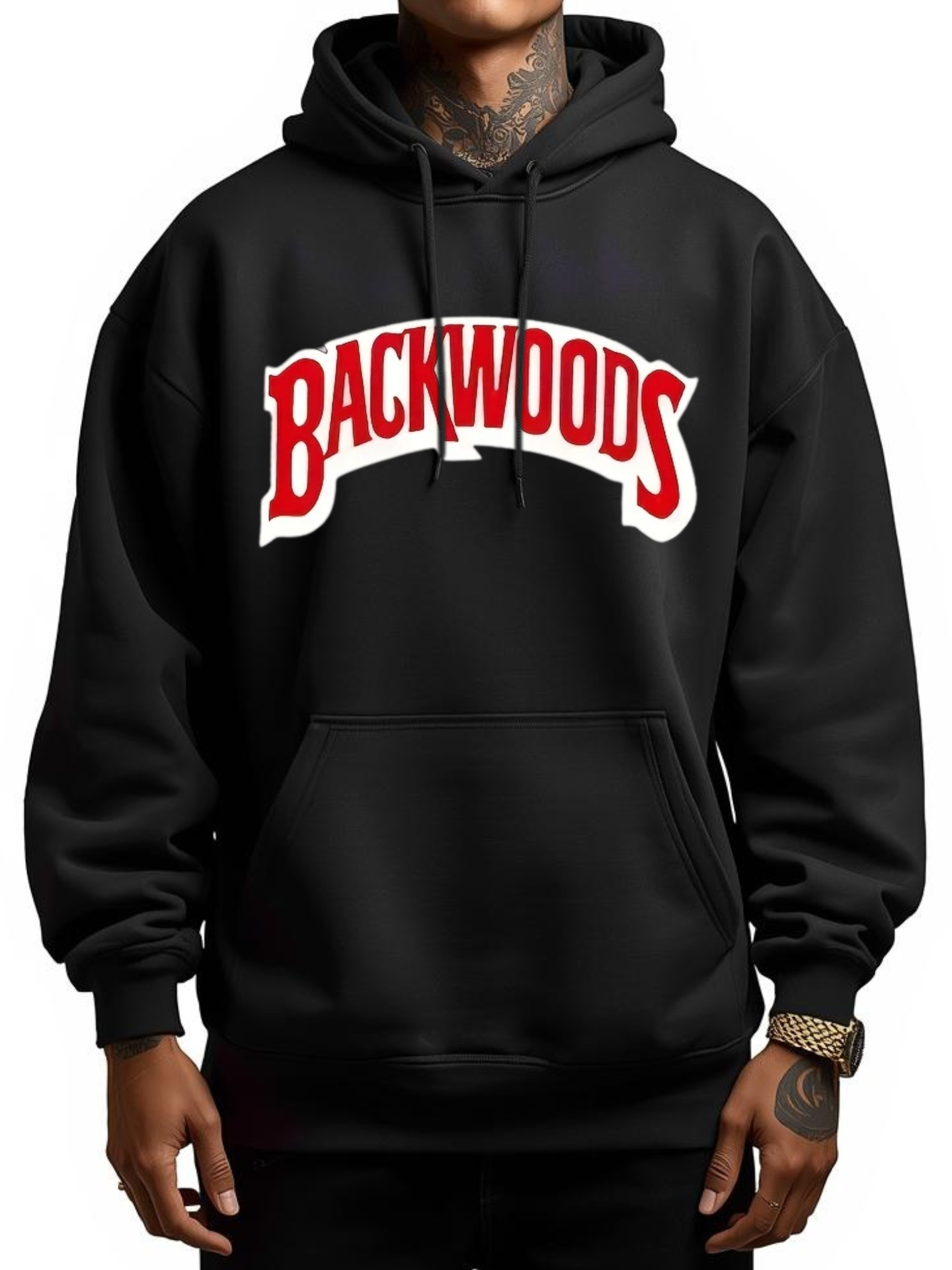 Backwoods Printed Hoodie