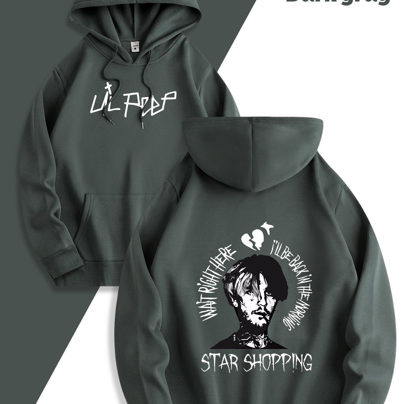 Lil Peep Star Shopping Hoodie