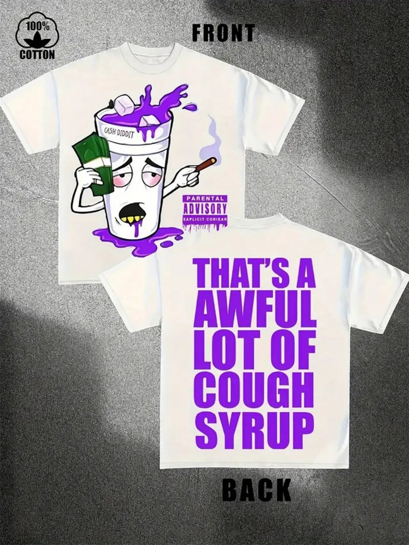 THAT'S A AWFUL LOT OF COUGH SYRUP OG Cup Tee