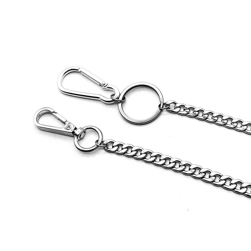 Stainless steel hip hop waist chain