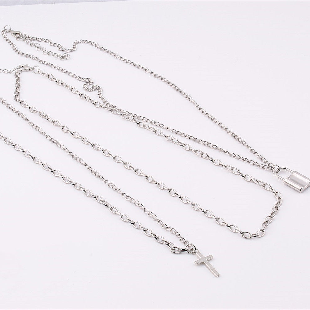 Multilayer Hip Hop Long Chain Necklace