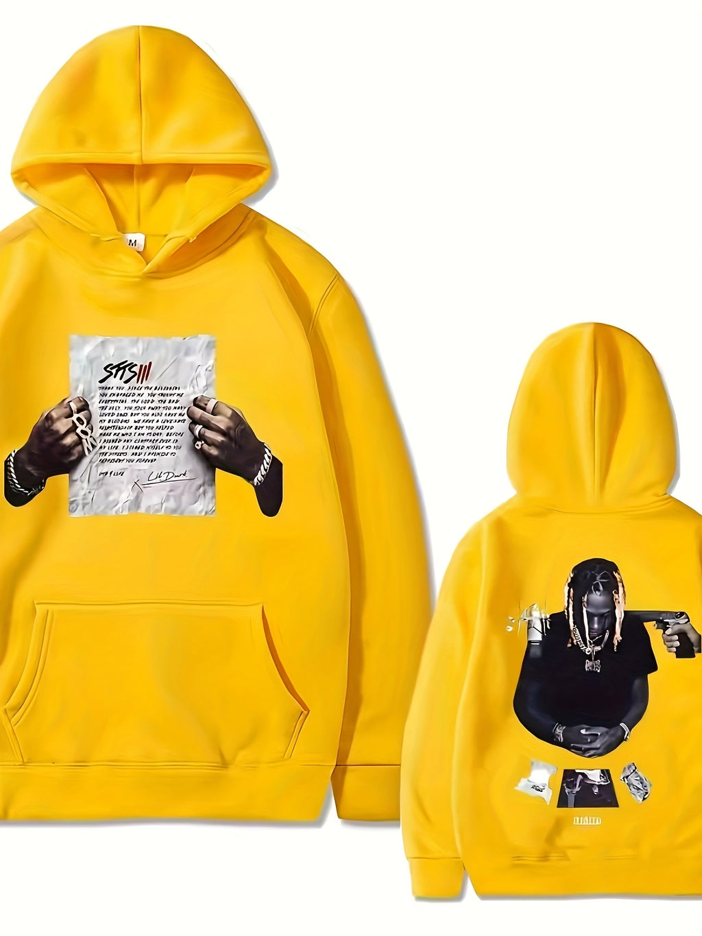 Lil Durk Social Distancing Graphic Hoodie