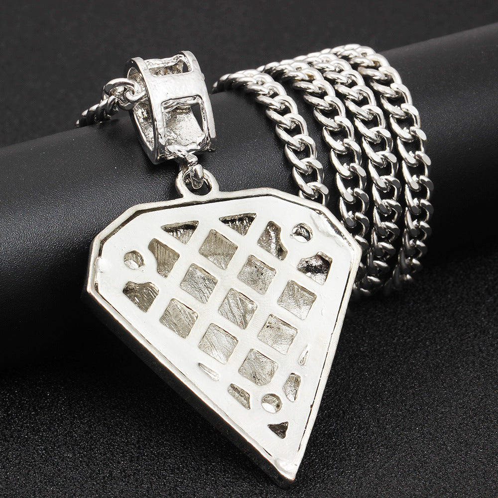 Full diamond hip-hop pendant