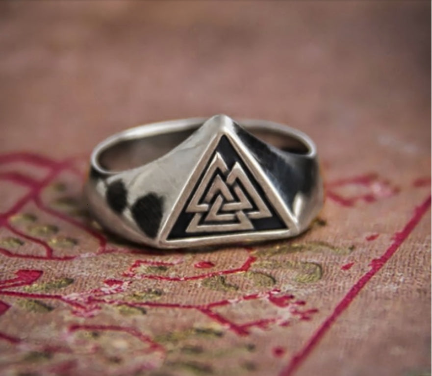 Stainless steel Viking casting ring