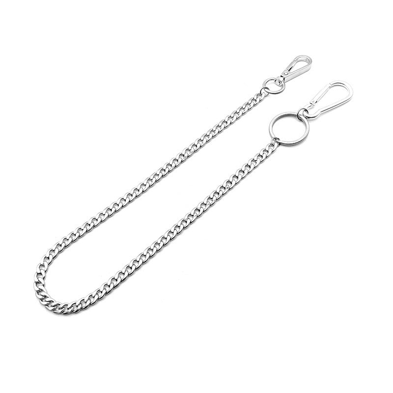 Stainless steel hip hop waist chain