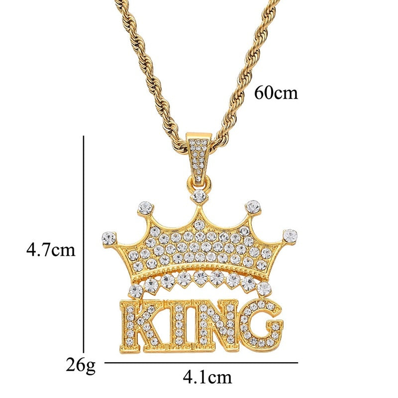 Crown pendant jewelry