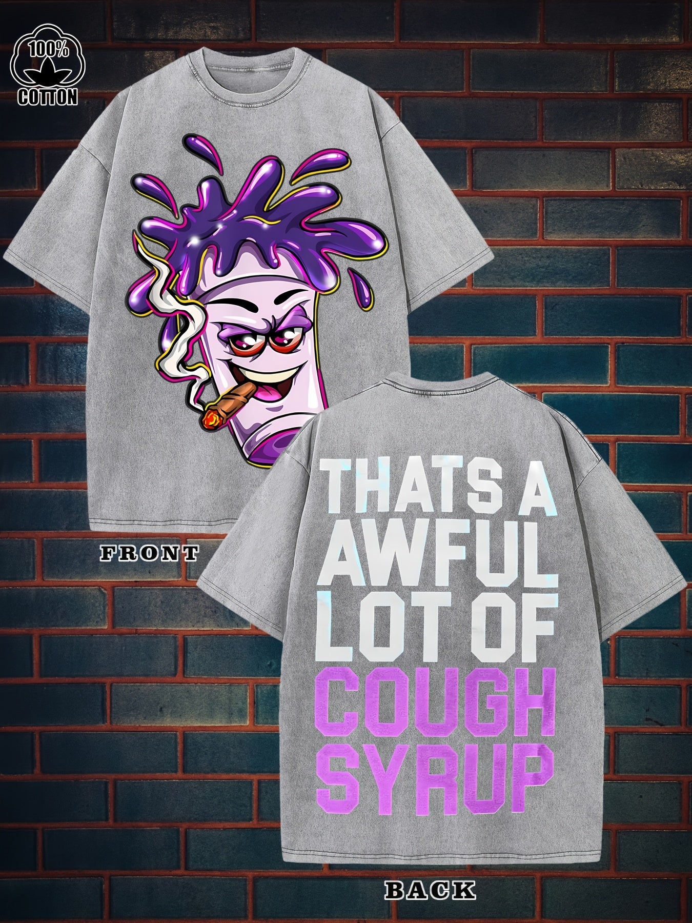 THATS AN AWFUL LOT OF COUGH SYRUP Rasta Cup Tee