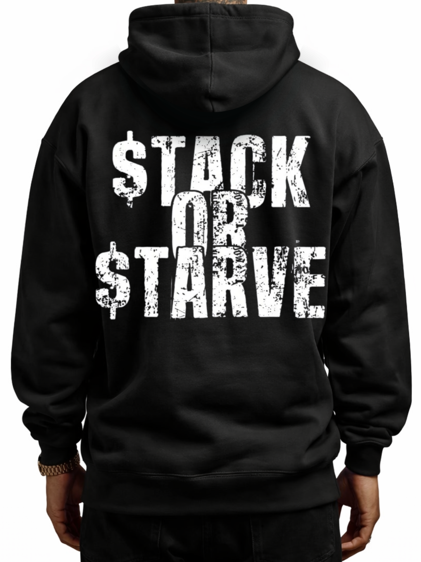 Stack Or Starve Classic Hoodie