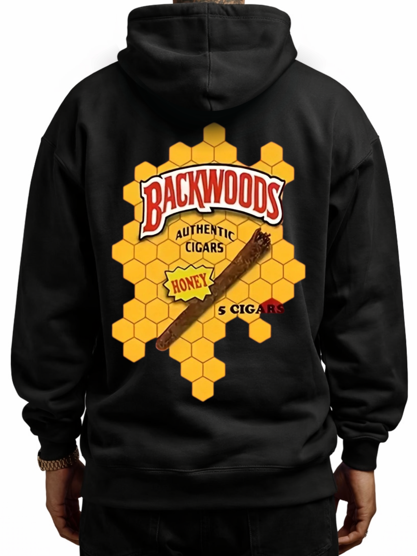 Backwoods Authentic Honey Cigars Hoodie