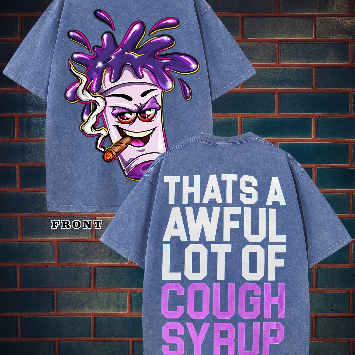 THATS AN AWFUL LOT OF COUGH SYRUP Rasta Cup Tee