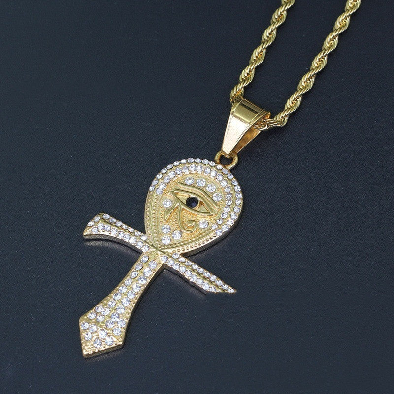 Eye of Horus Hip Hop Pendant