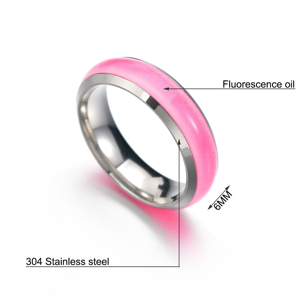 Stainless steel luminous ring