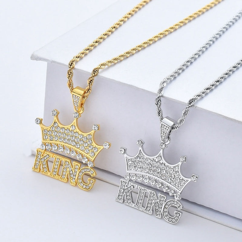 Crown pendant jewelry