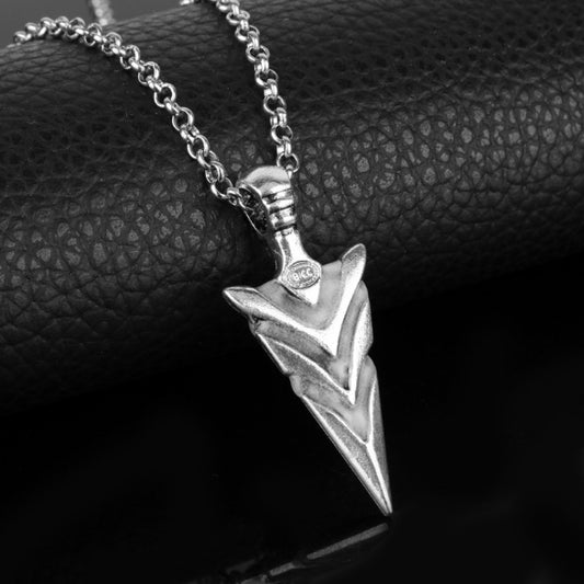 new luminous necklace ARROW Arrows luminous pendant fashion creative sweater chain