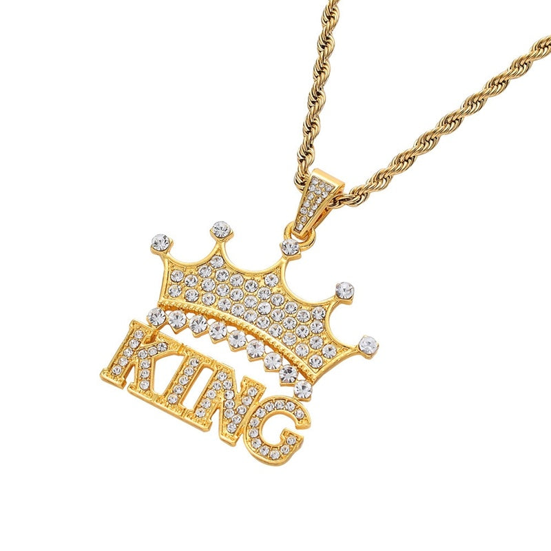 Crown pendant jewelry