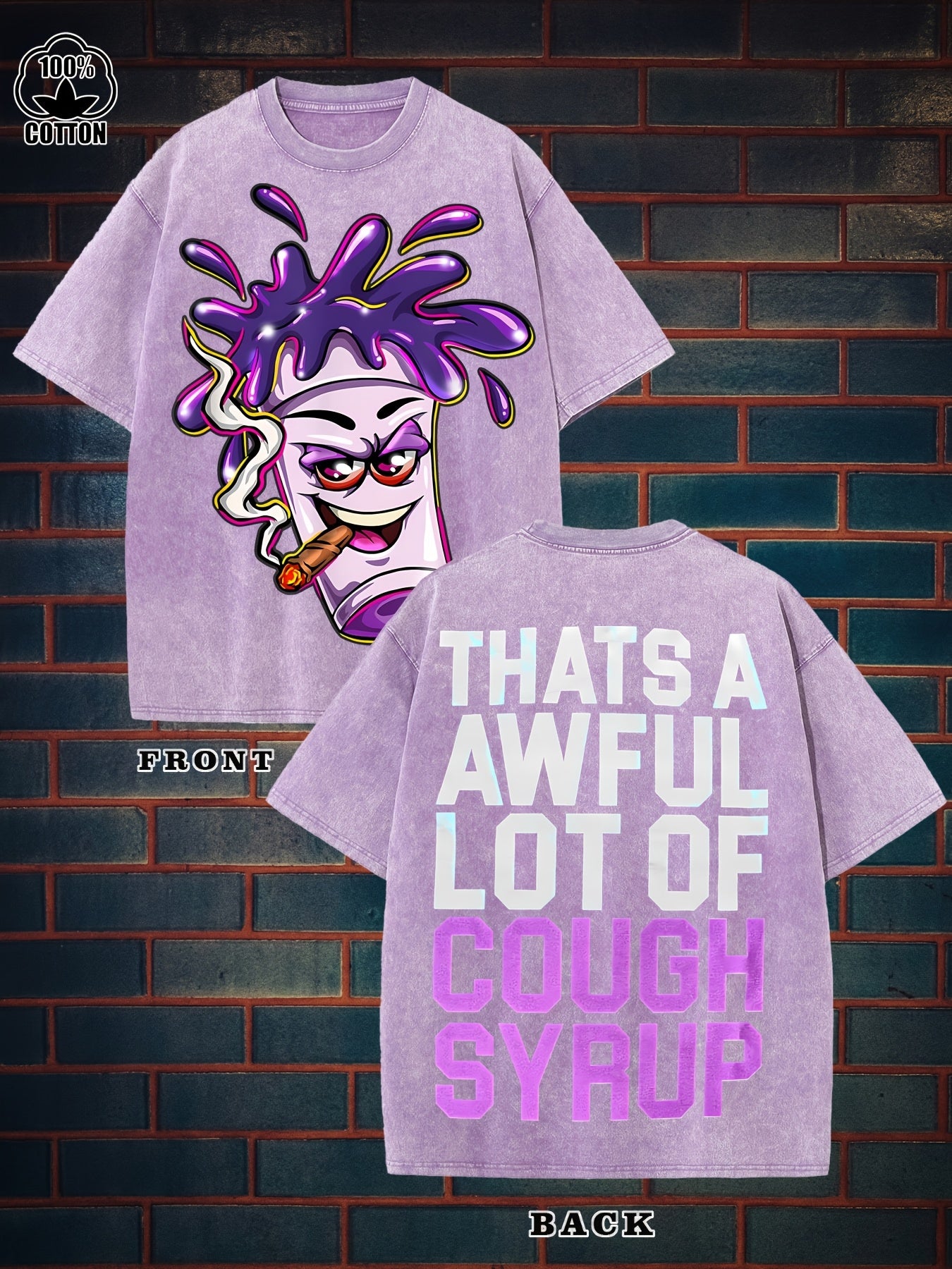 THATS AN AWFUL LOT OF COUGH SYRUP Rasta Cup Tee