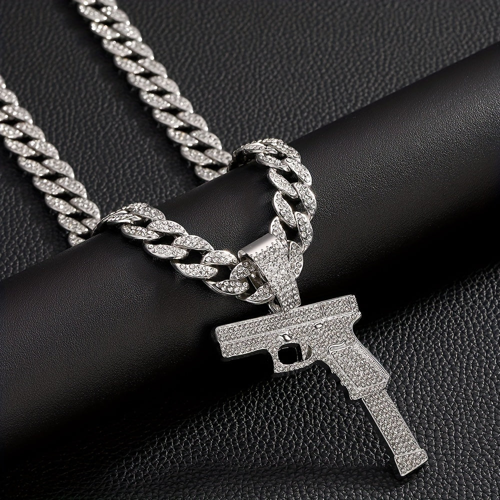 DATNEWDRIP Iced Out Extended Clip Pendant