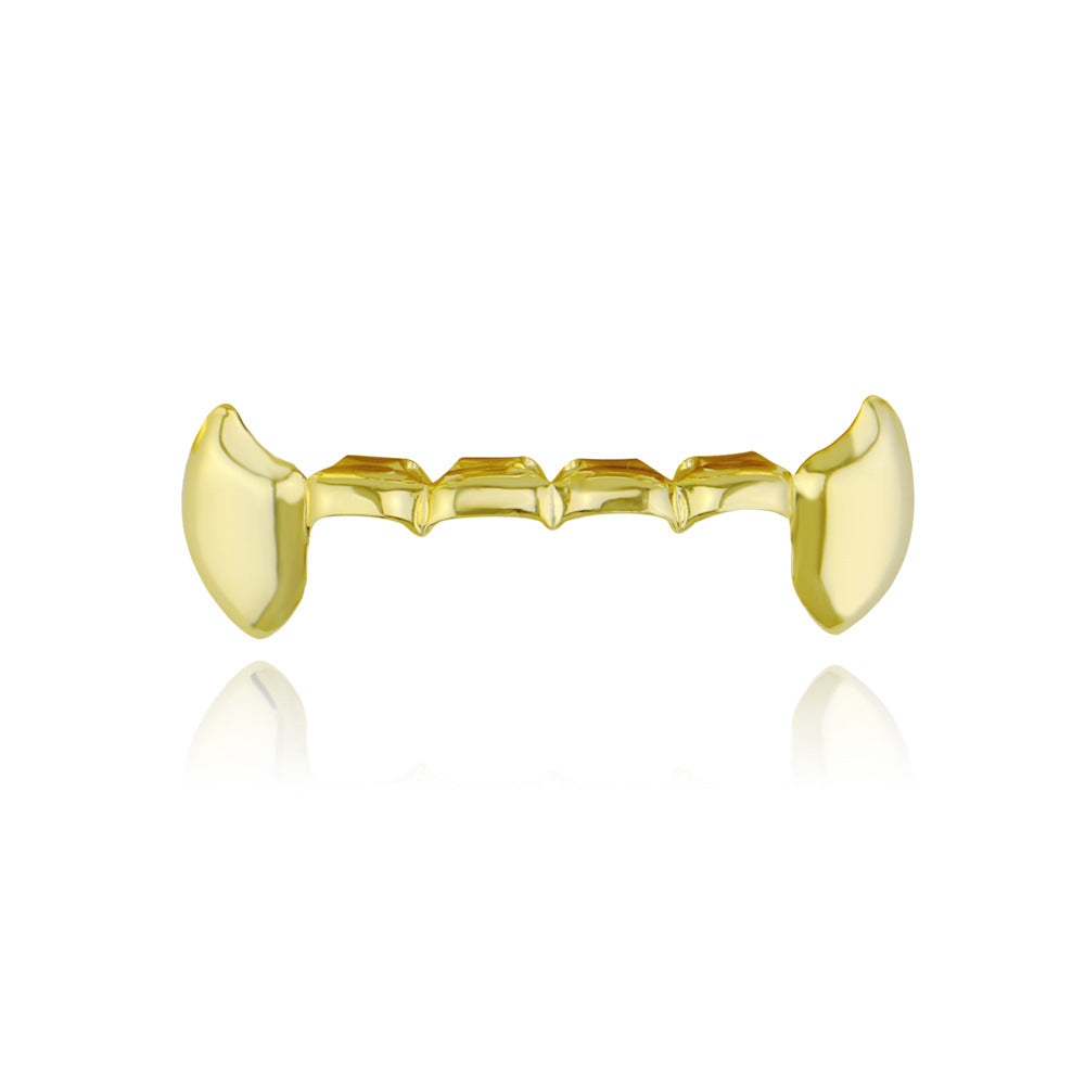 Hip hop jewelry gold braces