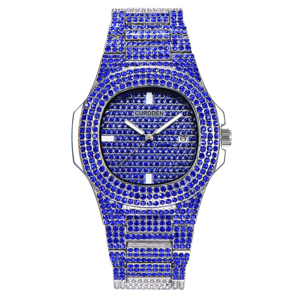 Fashion Steel Band Diamond Diamond Watch