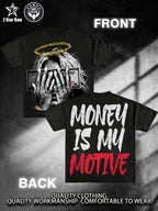 Money Is My Motive Angel Girl Tee