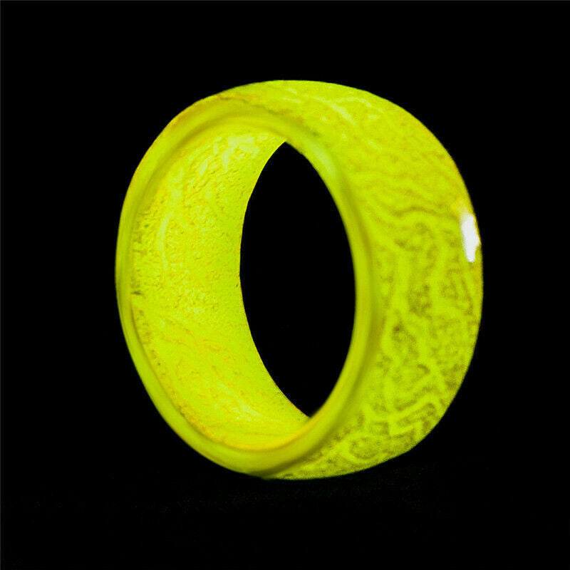 Cool Luminous Crackle Ring