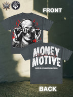 Money Motive Benjamin Skeleton Tee