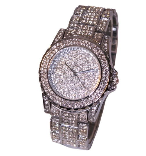 Gypsophila Rhinestone Diamond Steel Strap Watch Rhinestone Ladies Watch