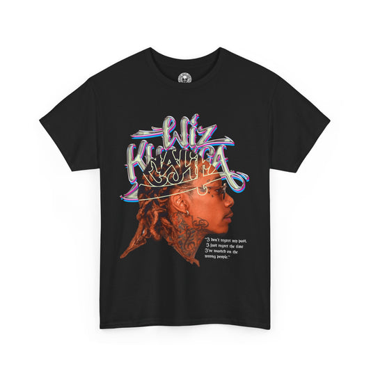 DATNEWDRIP Wiz Khalifa Side View Graphic Hip Hop T-Shirt