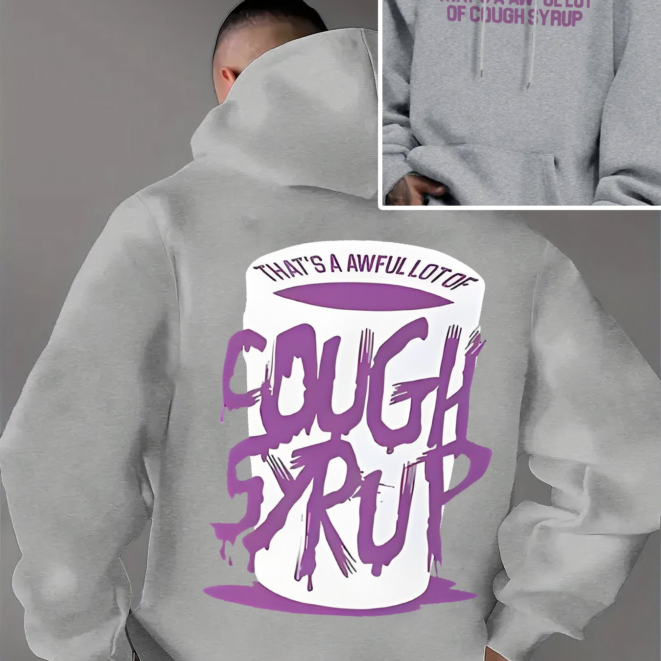 THATS A AWFUL LOT OF COUGH SYRUP Big Cup Hoodie