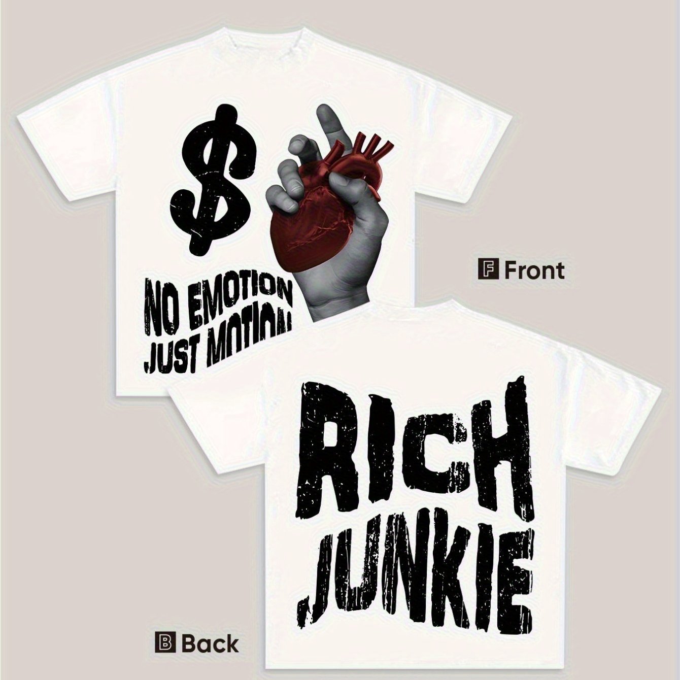 Rich Junkie No Emotion Tee