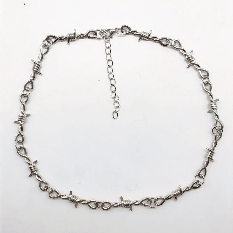 Briar Blade Chain Collar Hip Hop Necklace