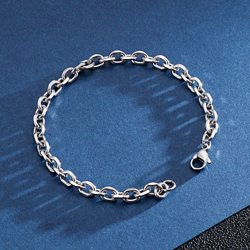 Domineering Punk Hip Hop Stainless Steel Bracelet