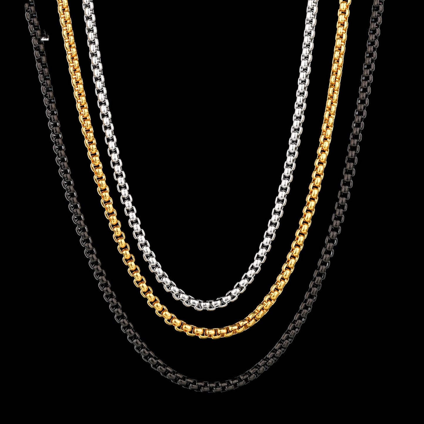 Men's Necklaces Street Hip Hop Chain Accessories