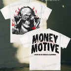 Money Motive Benjamin Skeleton Tee