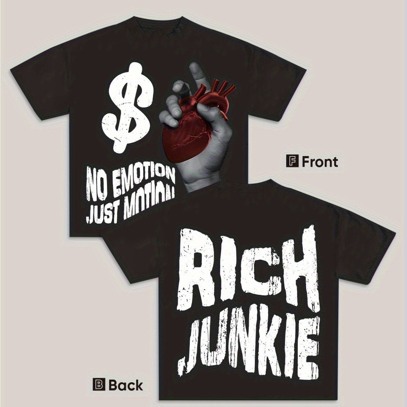Rich Junkie No Emotion Tee