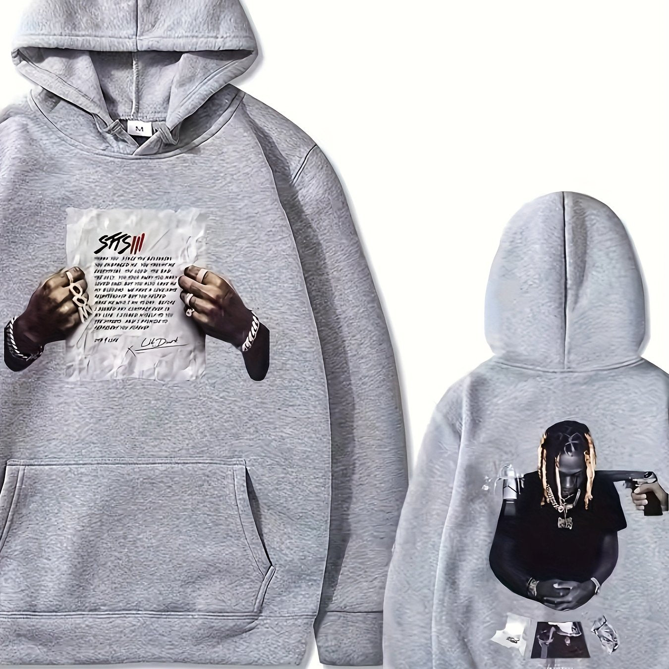 Lil Durk Social Distancing Graphic Hoodie