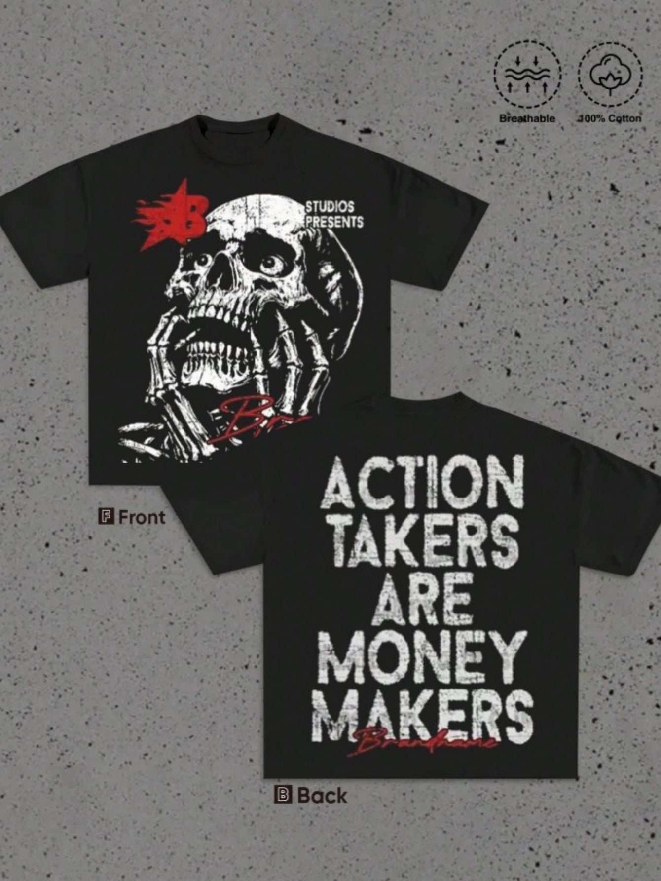 Action Takers Are Money Makers Tee