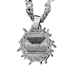 DATNEWDRIP Iced Out Thorned Last Supper Pendant