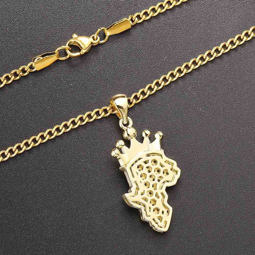 Map Hip Hop Popular Pendant Ornaments