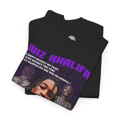 DATNEWDRIP Wiz Khalifa No Regrets Graphic Hip Hop T-Shirt