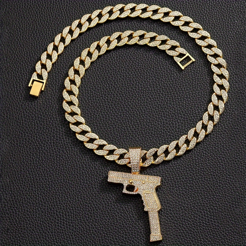 DATNEWDRIP Iced Out Extended Clip Pendant