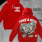 Stack Or Starve Take A Rich Hoodie