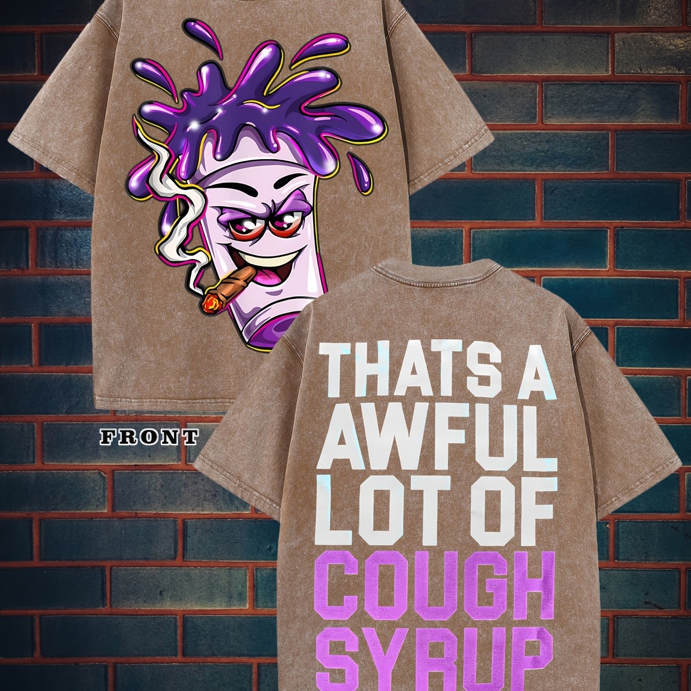 THATS AN AWFUL LOT OF COUGH SYRUP Rasta Cup Tee