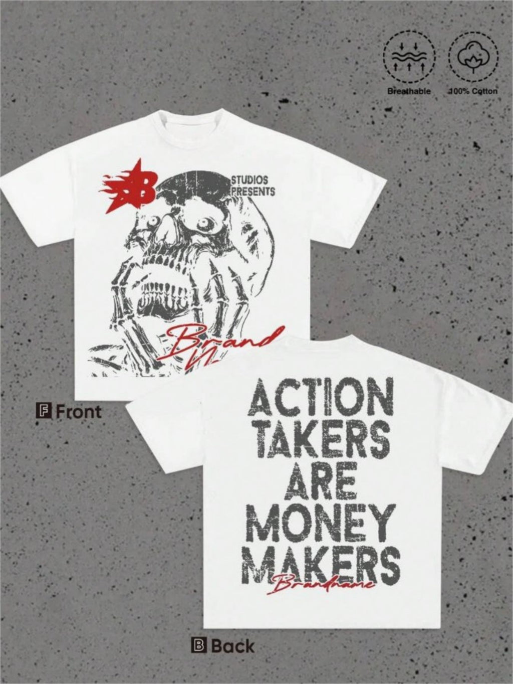 Action Takers Are Money Makers Tee